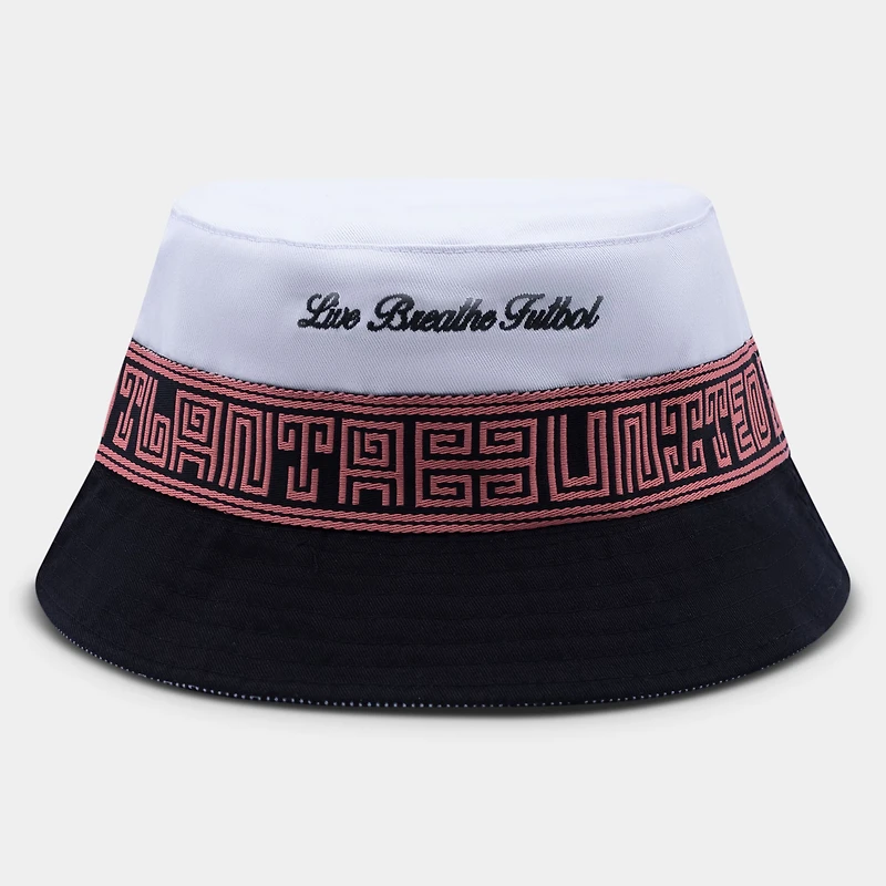 Bob réversible unisexe Live Breathe Futbol blanc Atlanta United FC Collection Somos