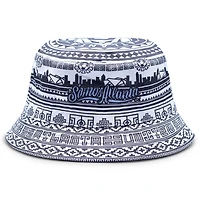 Unisex Live Breathe Futbol White Atlanta United FC Somos Collection Reversible Bucket Hat