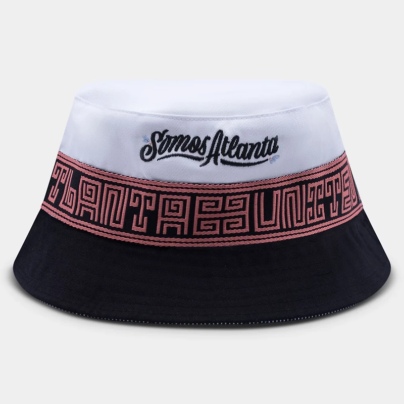 Bob réversible unisexe Live Breathe Futbol blanc Atlanta United FC Collection Somos