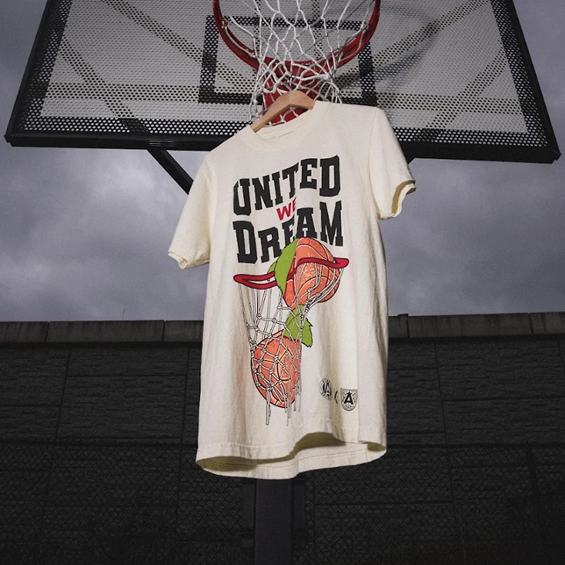 Unisex round21 Cream Atlanta United FC We Dream T-Shirt