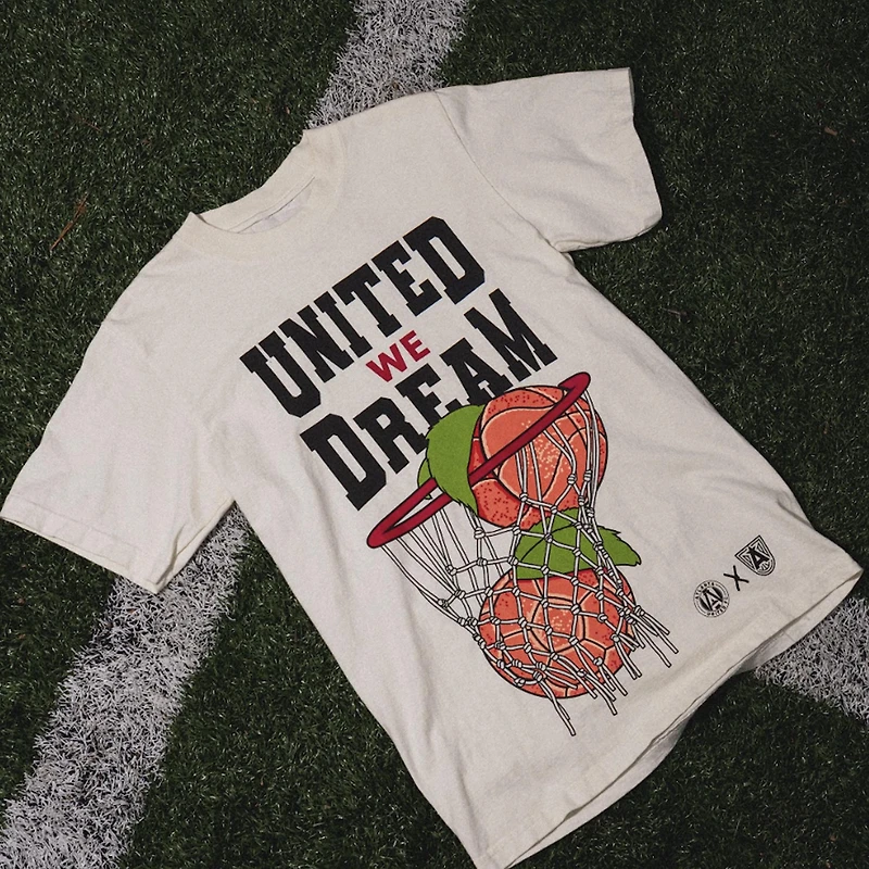 Unisex round21 Cream Atlanta United FC We Dream T-Shirt