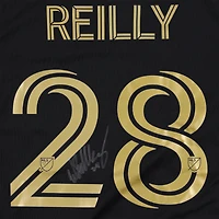 Will Reilly Atlanta United FC Autographed Match-Used #28 Black Jersey from the 2025 MLS Season - Size M