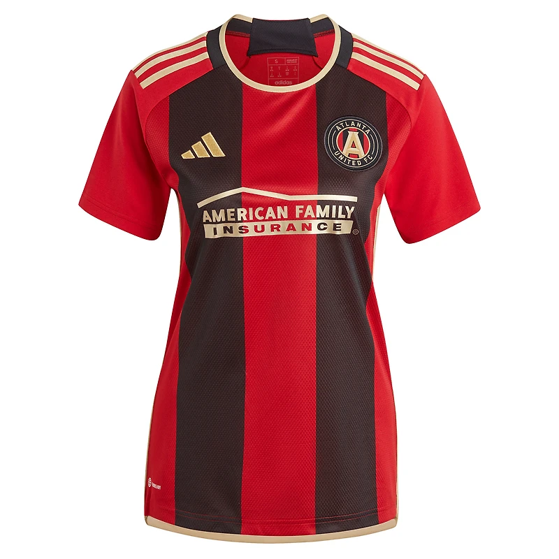 Maillot réplique personnalisé noir adidas Atlanta United FC 2023 des 17 ans