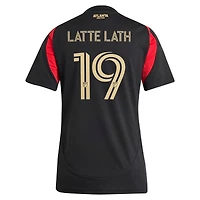 Maillot de joueur réplique adidas Emmanuel Latte Lath Black Atlanta United FC 2025 The Connector pour femme