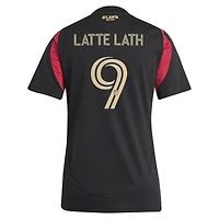 Women's adidas Emmanuel Latte Lath Black Atlanta United FC The Connector Replica Jersey