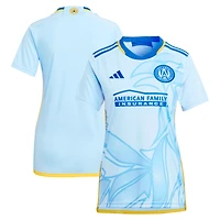 Maillot adidas pour femme bleu clair Atlanta United FC 2024 The Resurgens Kit Replica
