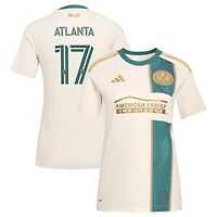 Maillot réplique adidas Atlanta United FC 2026 Spirit of '96 pour femme, n° 17 beige