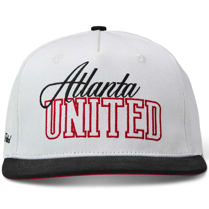 Casquette Snapback Atlanta United FC HERo Collection blanche/noire Live Breathe Futbol pour femme