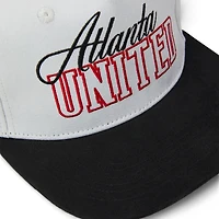 Casquette Snapback Atlanta United FC HERo Collection blanche/noire Live Breathe Futbol pour femme