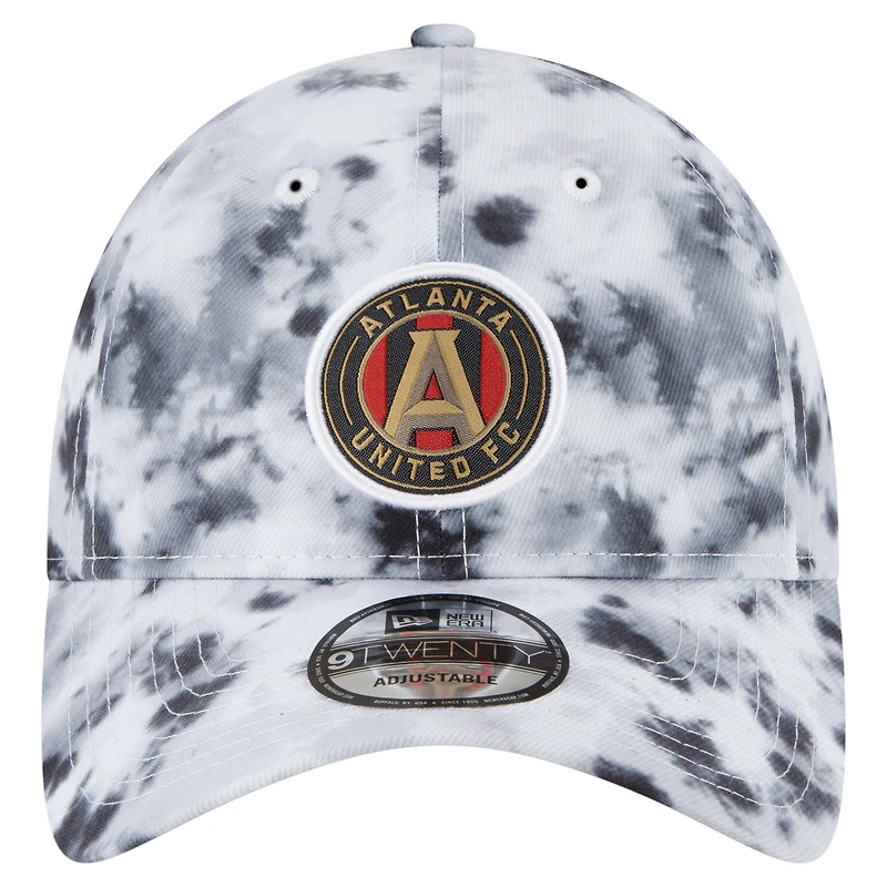 Women's New Era Black Atlanta United FC Tie-Dye 9TWENTY Adjustable Hat