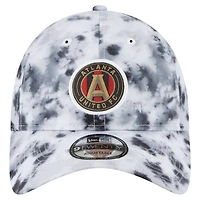Women's New Era Black Atlanta United FC Tie-Dye 9TWENTY Adjustable Hat