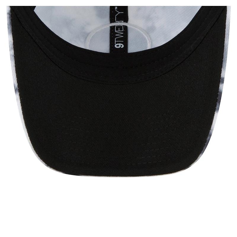Women's New Era Black Atlanta United FC Tie-Dye 9TWENTY Adjustable Hat