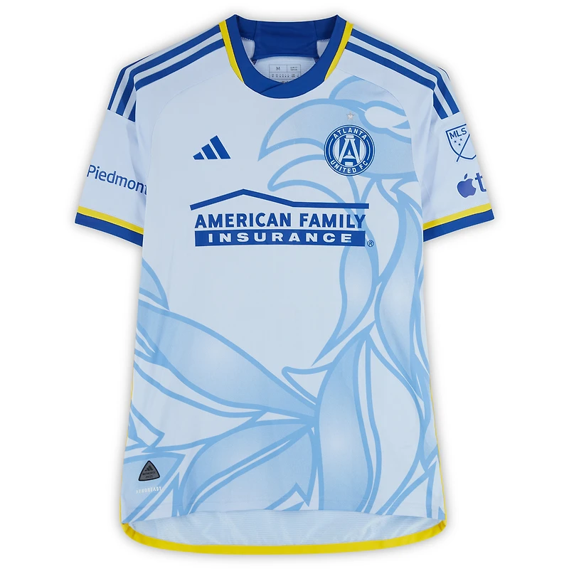 Xande Silva Atlanta United FC Autographed Match-Used #16 Blue adidas Jersey from the 2024 MLS Season - Size M
