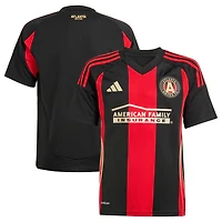 Youth adidas  Black Atlanta United FC 2025 The Connector Replica Jersey
