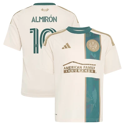 Youth adidas Miguel Almiron Tan Atlanta United FC 2026 Spirit of '96 Replica Jersey