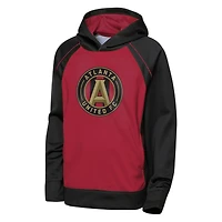 Youth Outerstuff  Red/Black Atlanta United FC Striker Fleece Hoodie