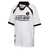 Youth Outerstuff  White Atlanta United FC Mesh Raglan T-Shirt
