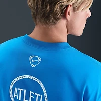 T-shirt Nike bleu Atlético de Madrid T90 Remix pour homme