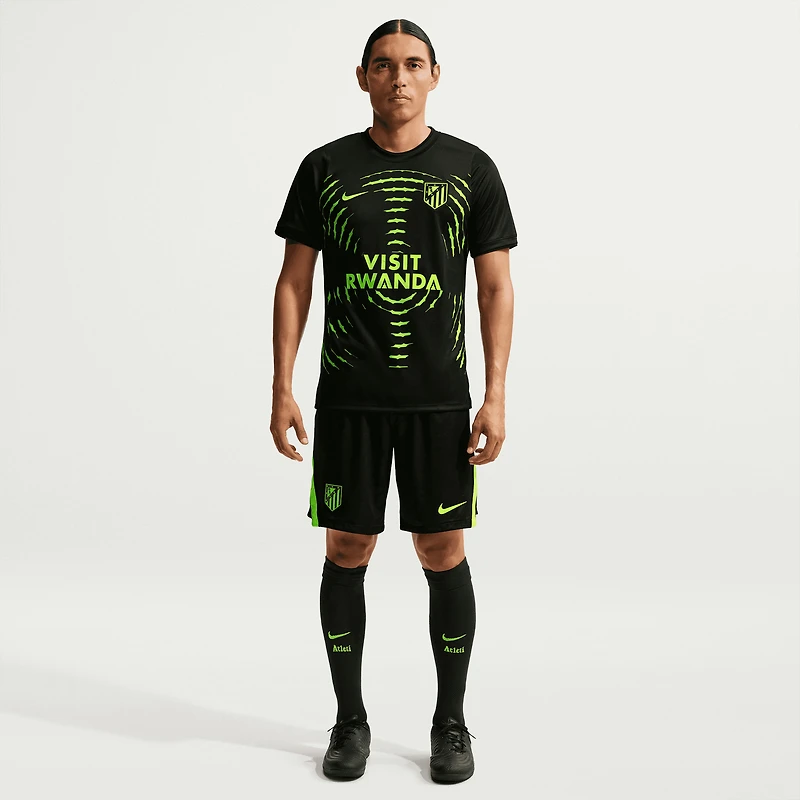 Maillot d'avant-match extérieur Nike Atlético de Madrid 2026/27 pour homme, noir