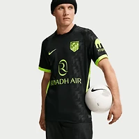 Maillot réplique Nike noir pour homme de l'Atlético Madrid, saison extérieure 2026/27
