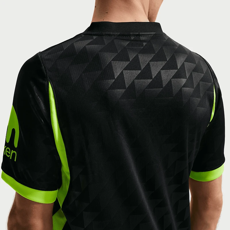 Maillot réplique Nike noir pour homme de l'Atlético Madrid, saison extérieure 2026/27
