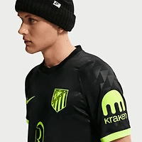 Maillot réplique Nike noir pour homme de l'Atlético Madrid, saison extérieure 2026/27