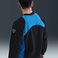 Men's Nike Black Atletico de Madrid Third T90 Pullover Sweatshirt