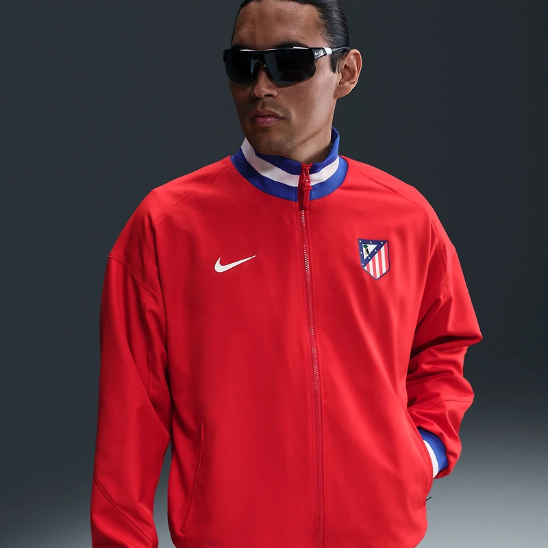 Men's Nike Red Atletico de Madrid 2025/26 Strike Anthem Full-Zip Jacket
