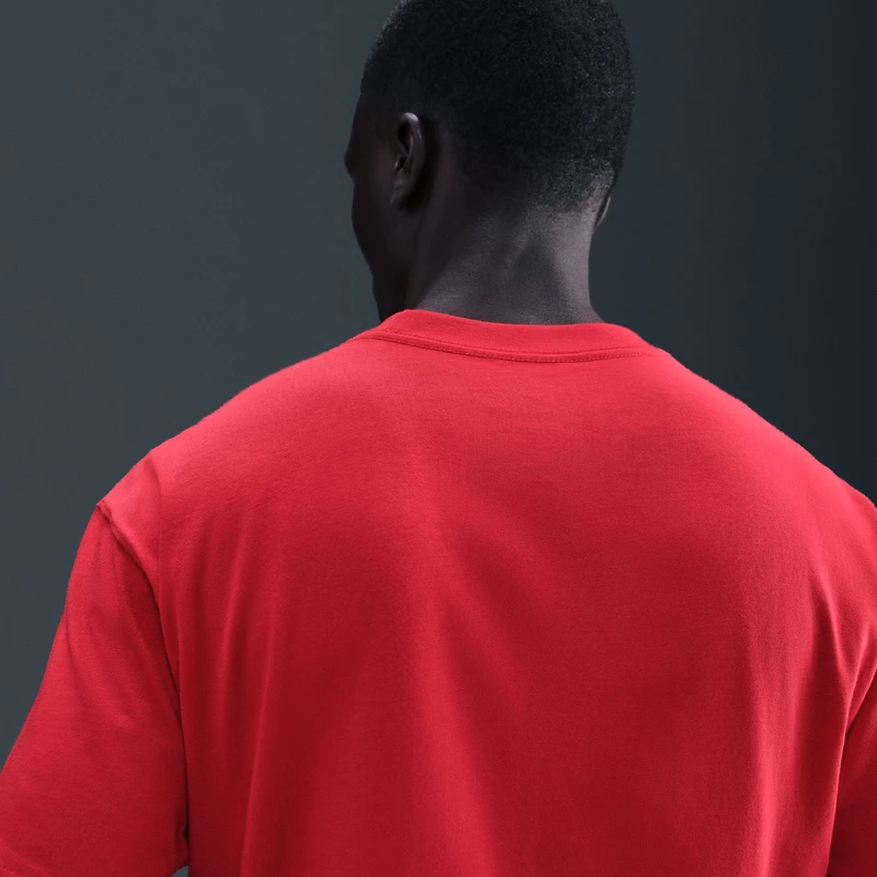 Men's Nike Red Atletico de Madrid T90 Wordmark T-Shirt