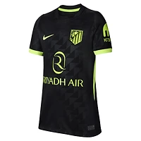Youth Nike  Black Atletico de Madrid 2026/27 Away Stadium Replica Jersey