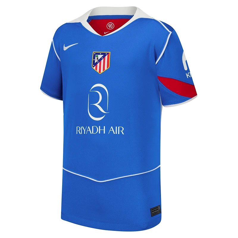 Maillot Nike bleu Atlético de Madrid 2025/26 troisième réplique pour enfant
