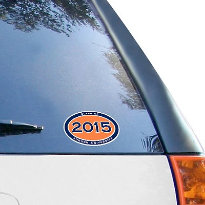 Sticker Ovale Auburn Tigers Classe de 2015