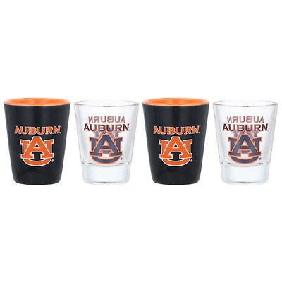 Auburn Tigers Four-Pack Shot Glass Set
