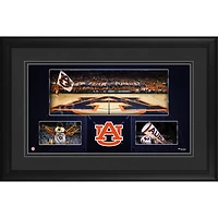 Auburn Tigers Framed 10'' x 18'' Auburn Arena Panoramic Collage