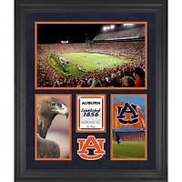 Collage encadré 20'' x 24'' du stade Jordan-Hare des Auburn Tigers (3 ouvertures)