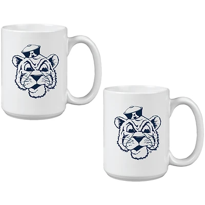 Auburn Tigers Two Pack 15oz. Vault Sketch Ceramic Mug Set