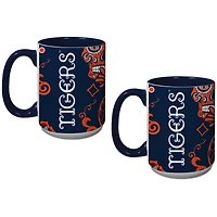 Auburn Tigers Two-Pack Dia De Los Muertos Mug Set