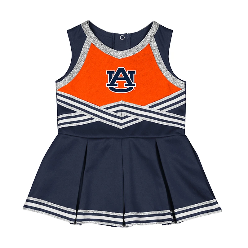 Robe de cheerleading Lollipop Park pour fille, bleu marine, Colosseum, Auburn Tigers