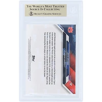 Johni Broome Auburn Tigers 2025 Bowman University Now March Madness Black #12 BGS Authenticated 9.5 Card