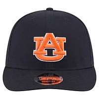 Casquette ajustable 9FIFTY à profil bas New Era bleu marine Auburn Tigers pour homme