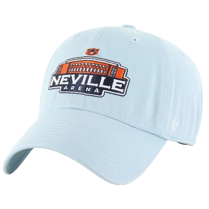 Men's '47 Light Blue Auburn Tigers Clean Up Adjustable Hat
