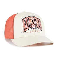 Men's '47  Natural Auburn Tigers Drawbridge Trucker Adjustable Hat