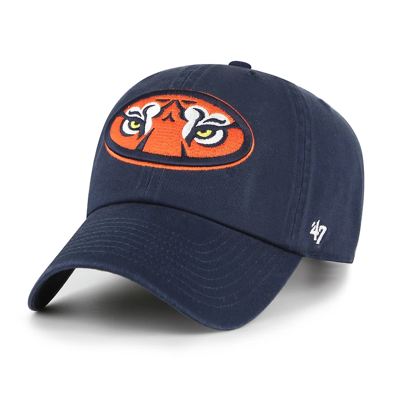 Casquette ajustable « 47 Navy Auburn Tigers Clean Up » pour homme