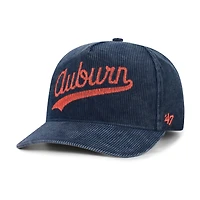 Men's '47  Navy Auburn Tigers Reclaim Snow Wash Corduroy Hitch Adjustable Hat