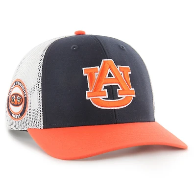 Casquette réglable '47 Navy Auburn Tigers Side Note Trucker pour homme
