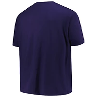 T-shirt avec casque de football Champion Auburn Tigers Big & Tall pour hommes, bleu marine