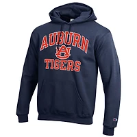 Sweat à capuche Champion Navy Auburn Tigers High Motor pour homme