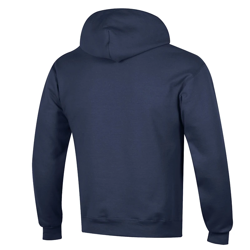 Men's Champion  Navy Auburn Tigers Team Pride Powerblend Hoodie