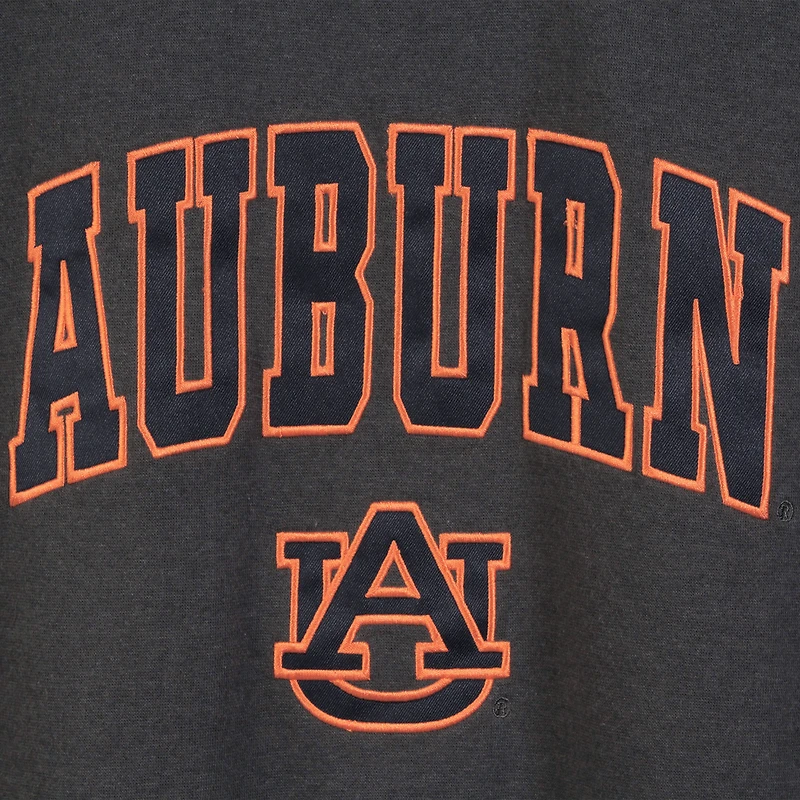 Sweat Colosseum Charcoal Auburn Tigers Arch & Logo Homme