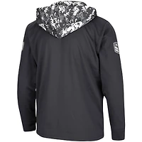 Sweat à capuche Colosseum Charcoal Auburn Tigers OHT Military Appreciation Digi Camo pour homme
